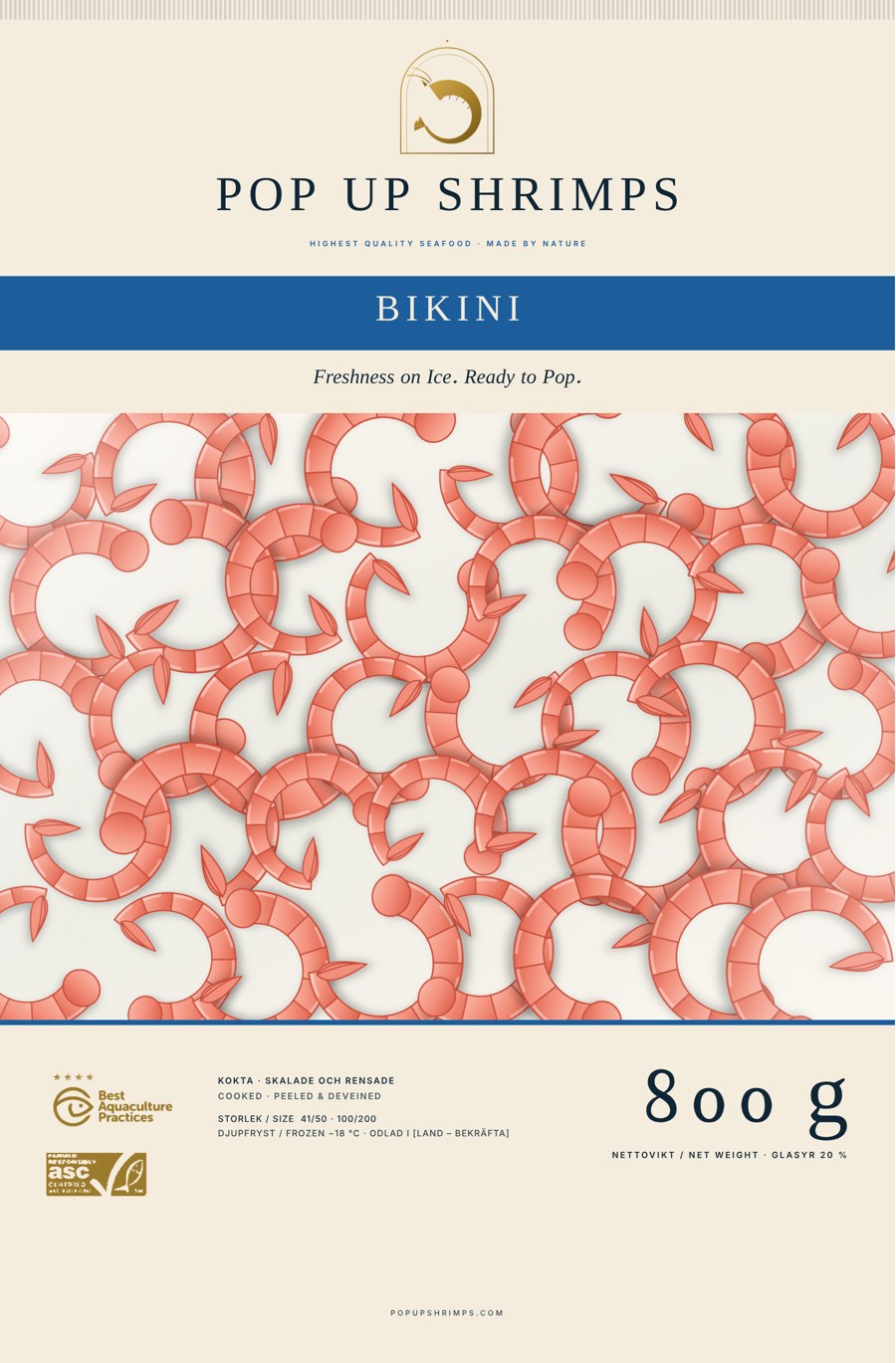 bikini — plastpåse
