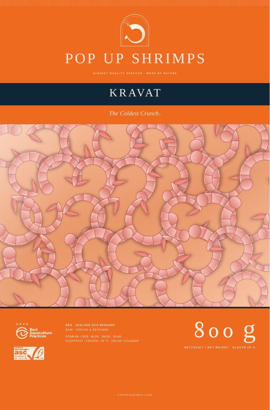 kravat — plastpåse