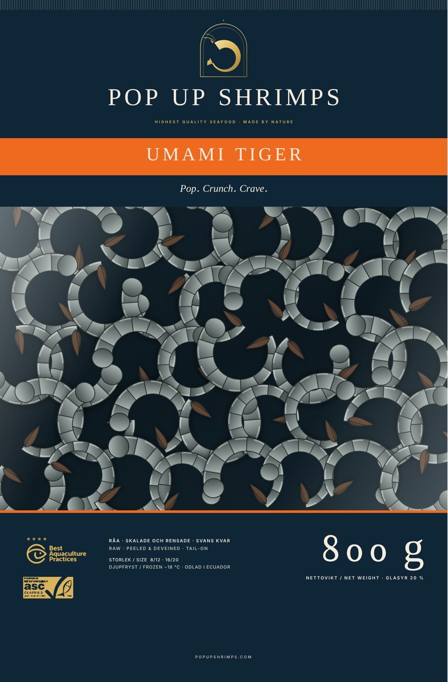 umami-tiger — plastpåse